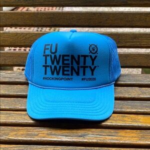 FU Twenty Twenty Nocking point SnapBack OTTO Blue Mesh Trucker Hat